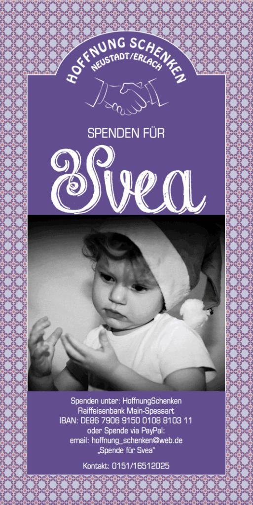 Svea – Projekt von Hoffnung Schenken